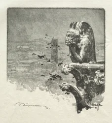 The Stryge of Notre Dame, 1890.
