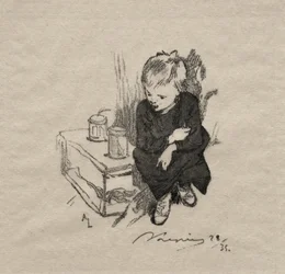 Barnet har en pojke, 1889.