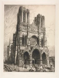 Reims katedral.