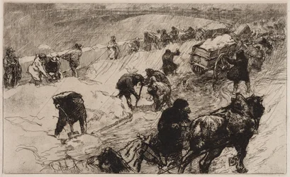 Snöbollskamp: Quai aux Fleurs, 1890.
