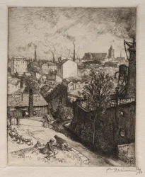 Souvenir från St. Denis, 1913.