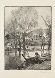 Ett hörn av Billancourt Island.
