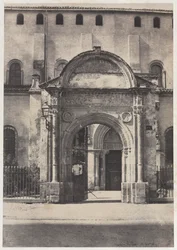 Porte Bachelier, Saint-Sernin-kyrkan, Toulouse (Haute-Garonne)
