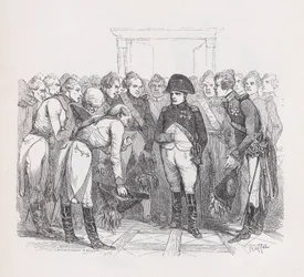 The God of Good People från The Complete Works of Béranger, 1836. Skapare: Auguste Raffet, Lacoste, Eugène Guillaumot.