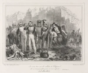Album från 1831: Jag vill döda en av Polignacs soldater. De skonade inte mitt barn (Historiskt)