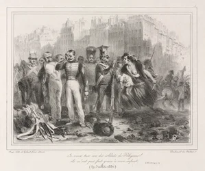 Album från 1831: Jag vill döda en av Polignacs soldater. De skonade inte mitt barn Historic, 18