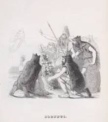 Brennus från The Complete Works of Béranger, 1836