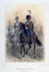 Fältmarskalk av hästartilleriet, 1859.