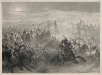 Recension på natten, 1816.