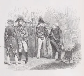 The Barbaric Holy Alliance från The Complete Works of Béranger, 1836.