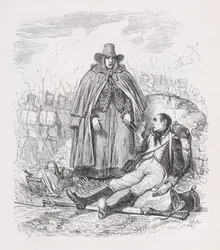 The Vivandière från The Complete Works of Béranger, 1836.