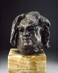 Balzac, Head before the Last Study (brons)