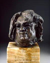 Balzac, Head before the Last Study, c1890-talet