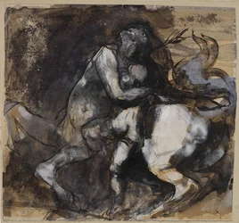 Kentaur och barn, ca. 1890.