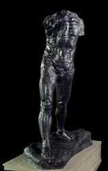Den gående mannen. Bronsskulptur av Auguste Rodin (1840-1917), 1905. Paris, Musée Rodin.