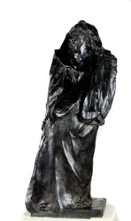 Honoremonumentet av Balzac Före sista studien. Skulptur av Auguste Rodin (1840-1917) 1897 Paris, Musee Rodin