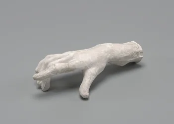 Höger hand, möjligen 1880.