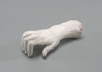 Höger hand, möjligen 1880.