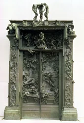 Helvetets portar, 1880-90 (brons)
