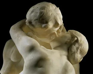 Kyssen (detalj) 1888-1889