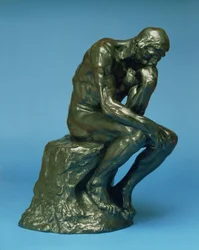 Tänkaren, 1880 (brons) (se även 158431)