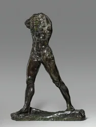 The Walking Man, modellerad 18771900, gjuten före 1917.