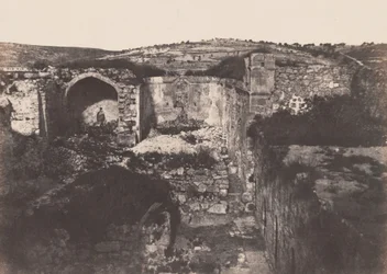Jérusalem: Église de Sainte Marie Madeleine (Jerusalem: S:ta Maria Magdalena-kyrkan),1854 (foto)