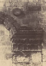 Jerusalem. Inhägnad av templet. Detaljer om Golden Gate