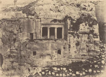 Jerusalem. Josafats dal. Sankt Jakobs grav