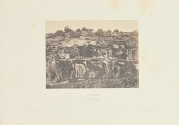 Jerusalem. Byn Siloam