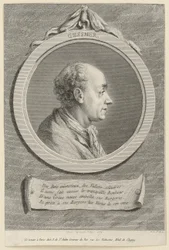 Porträtt av Salomon Gessner