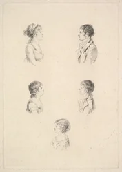 Familjen Renouard Familjen Renouard, 1801.