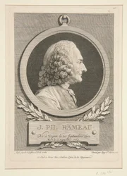 Porträtt av Jean-Philippe Rameau