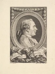 Porträtt av Jean Monnet, 1765.