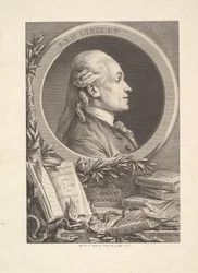 Porträtt av Simon-Nicolas-Henri Linguet, 1773