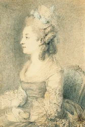 Porträtt av konstnärens fru