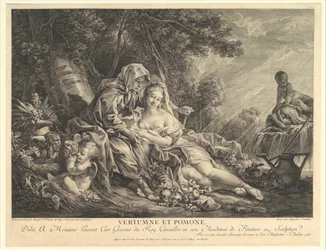 Vertumnus och Pomona, 1765.