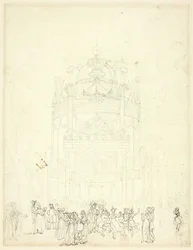 Studie för Vauxhall Garden