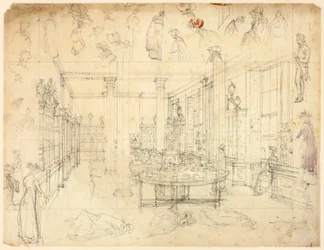 Studie till Wedgwood and Byerly, York Street, St James