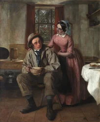 Charles Dickens i karaktären av Sir Charles Coldstream, c.1850