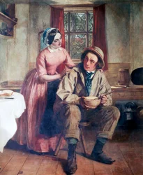 Porträtt av Charles Dickens (Portsmouth