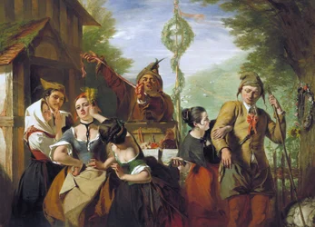 "Scen ur vinterns saga", 1845