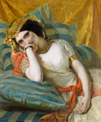 Du är inte falsk, men du är ombytlig. 1800-talet (målning)