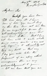 Ett brev från Augustus Wall Callcott, 7 maj 1838 1904