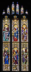 Apostlar, 1837 (målat glas)