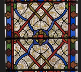 East Window, detalj, 1849 (målat glas)