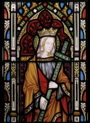 St. Helen, detalj (målat glas)