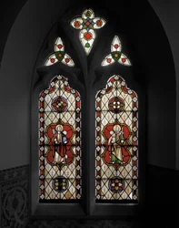 St. Peter & St. Paul, 1848 (målat glas)