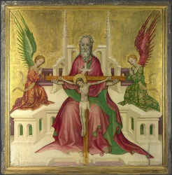 Nådastolen. Omkring 1410