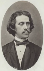 Porträtt av Josef Strauss